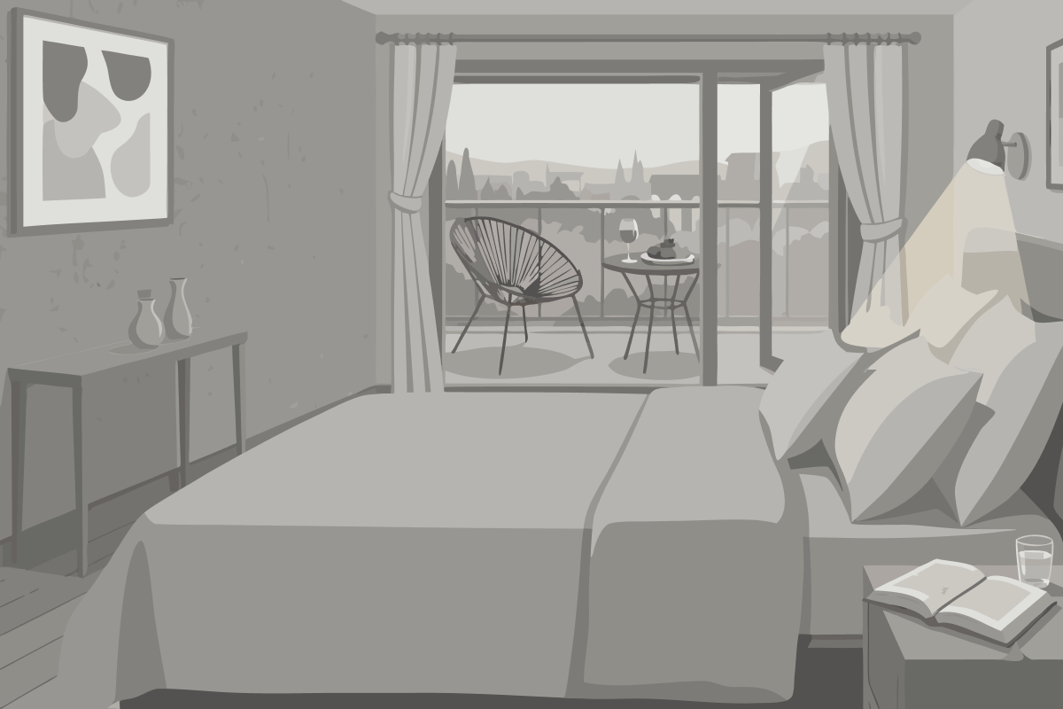 King Room with Sofa Bed - Non-Smoking